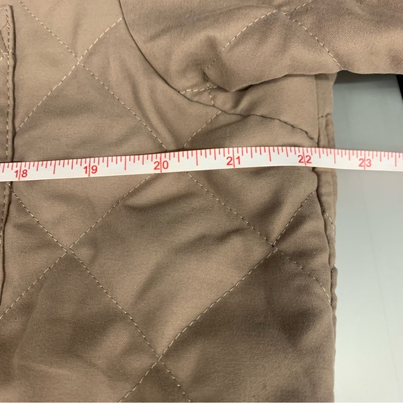 Bottega Veneta Caban Quilted Jacket EU42/US6 Beige Good Used Condition - Picture 9 of 16